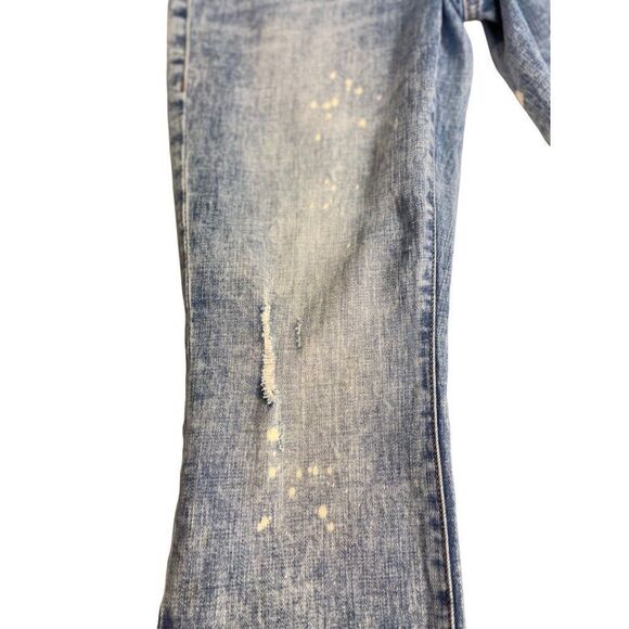 CAbi #5492 Cinch Skinny Acid Wash Skinny Jeans 4 - Picture 5 of 6